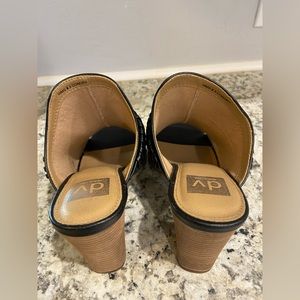 Dolce Vita open toe slide heels, 8.5